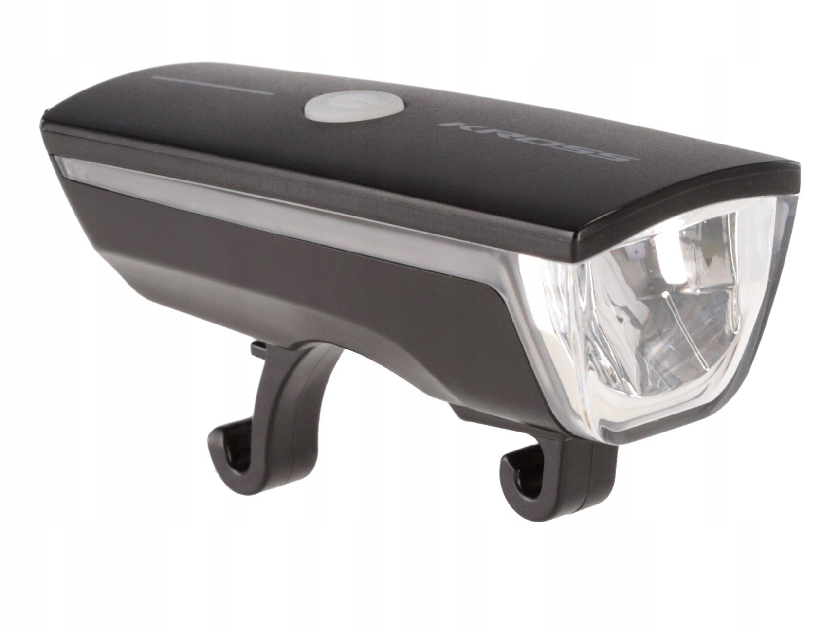 Set of bicycle lights KROSS Quark SET 1.0 Color black