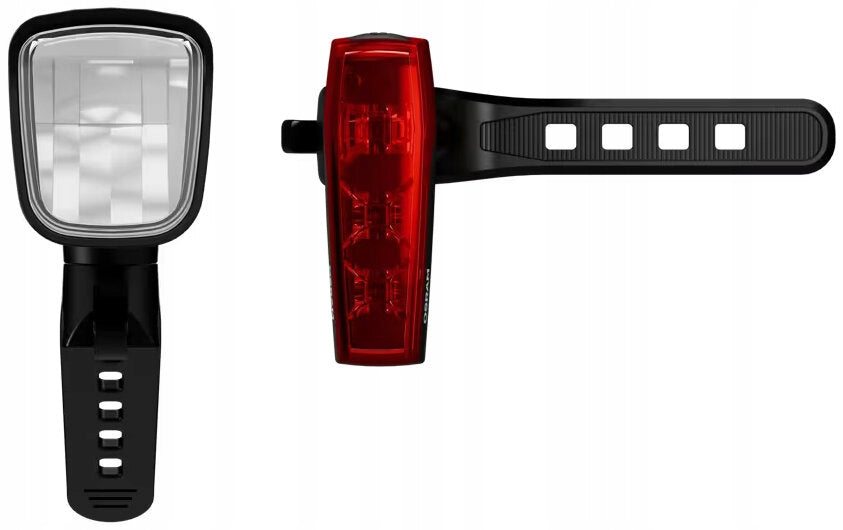 Set of bicycle lights OSRAM LEDsBike Race 80 SET Kind set