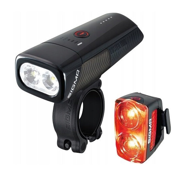 Set of bicycle lights SIGMA Buster 1100 + RL150 Packaging status original