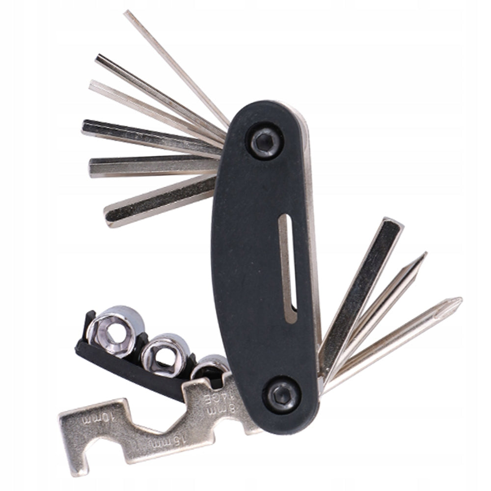 Set of bicycle tools 15 functions+ case Dunlop Manufacturer code Zestaw kluczy