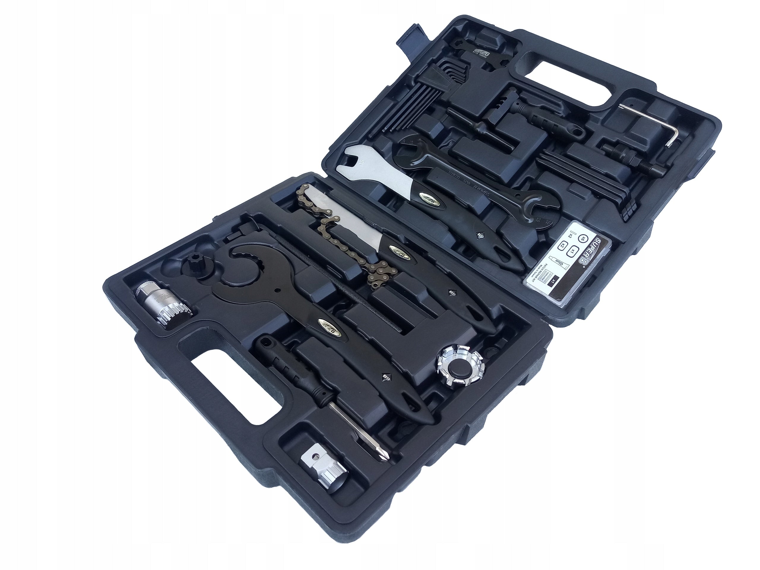 Set of bicycle tools in case SUPER B TB-93500 / 26 elements