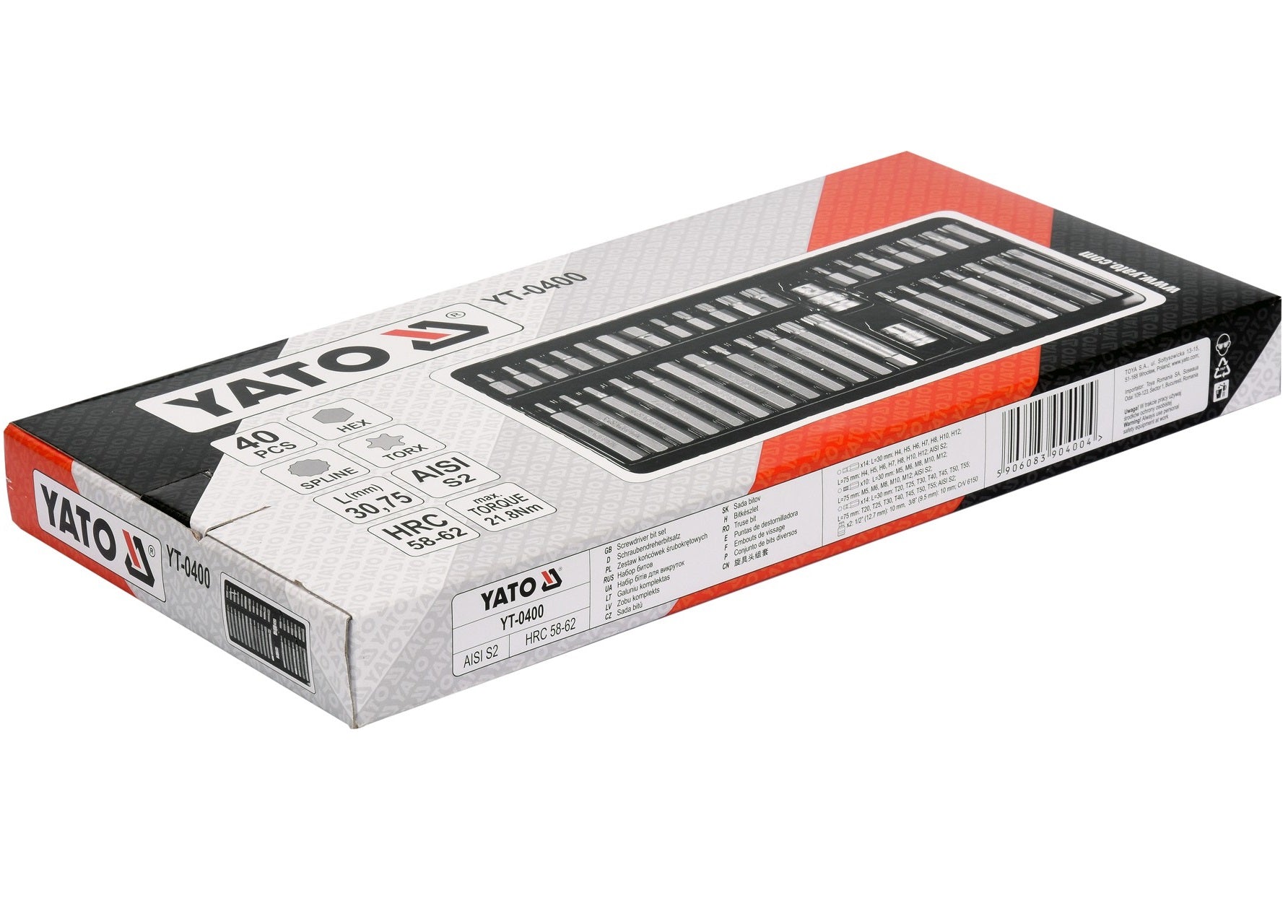 Set of bits YATO YT-0400 Brand Yato