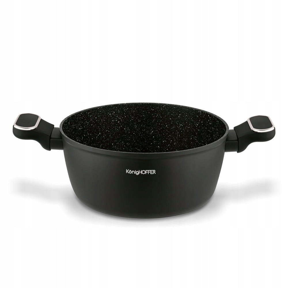Set of black pots for induction Lotte Silver Number of items in the set 10