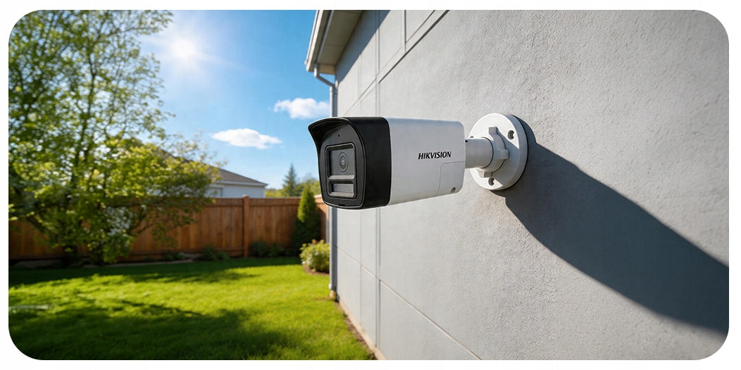 Set of cameras for monitoring 8 Analog Tubes 4K 8Mpx IR LED HIKVISION Manufacturer code iDS-7208HUHI-M1/T+8xDS-2CE16U0T-LTS