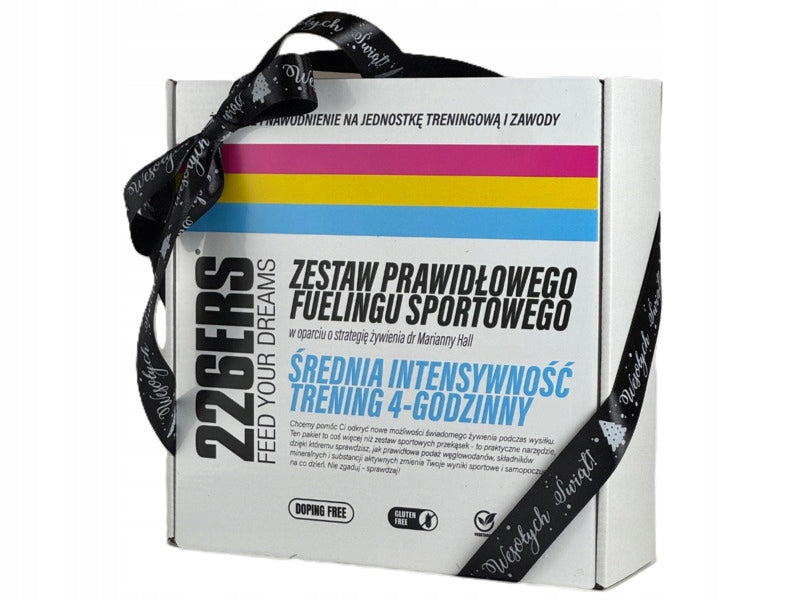 Set of correct fueling 226ERS Average intensity 4 hours
