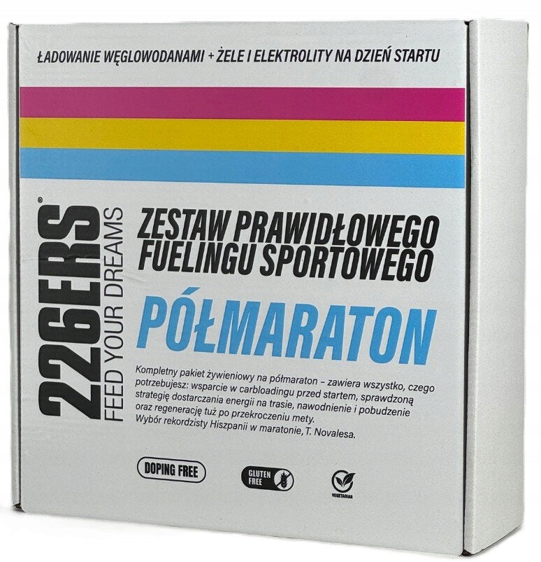 Set of correct fueling 226ERS Half marathon Expiration date not specified