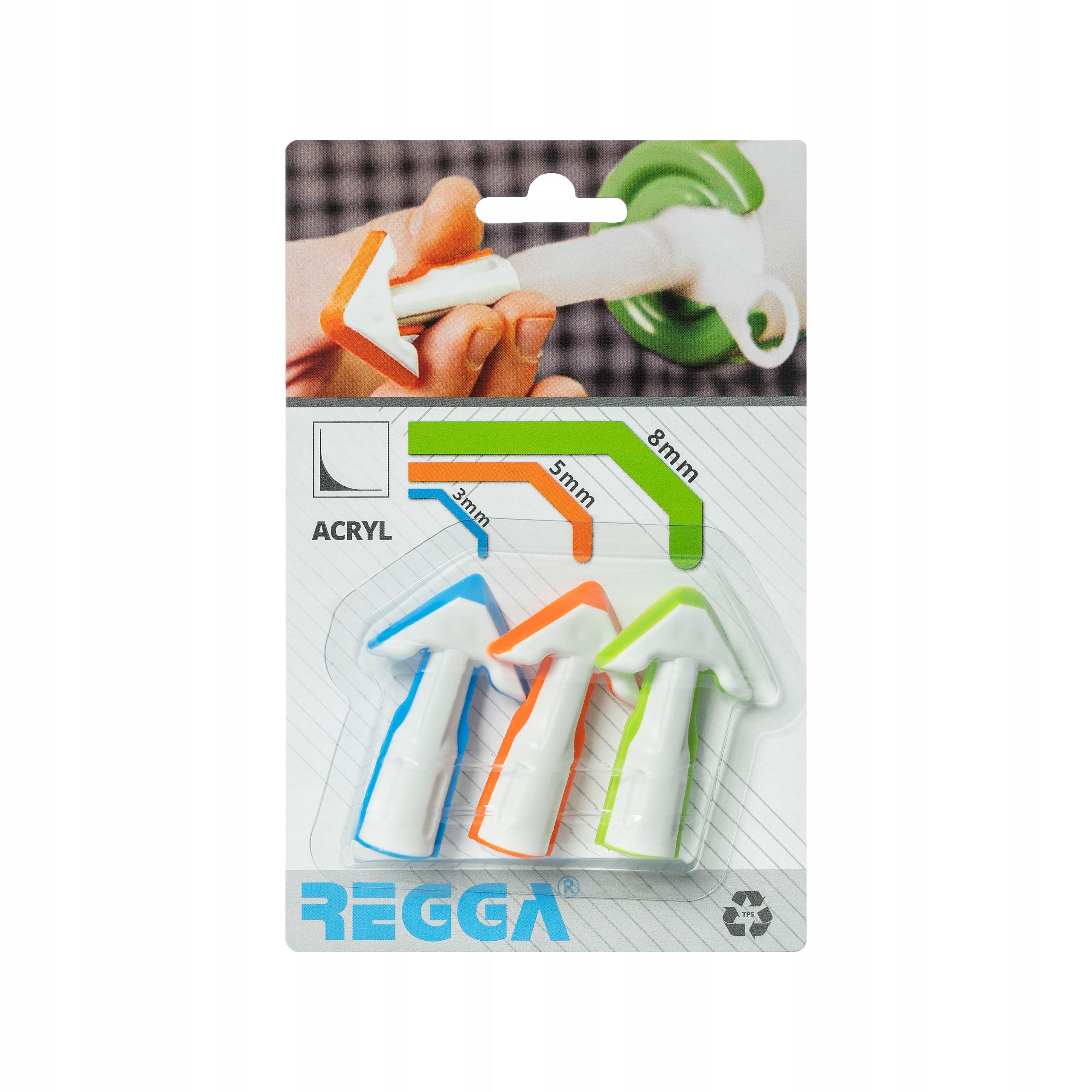 Set of cubes for acrylic Regga 3 el. technically advanced
