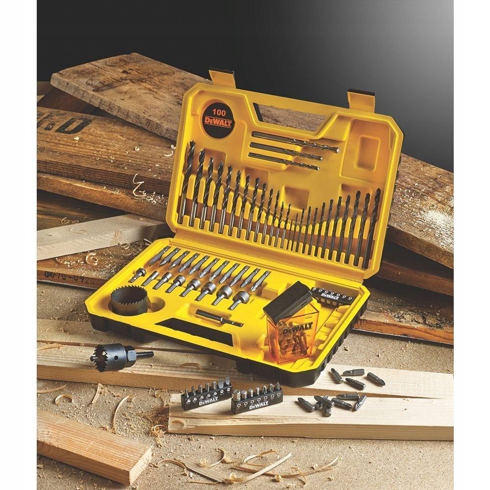 Set of drill bits DeWalt 100 elements DT71563-QZ Product weight with unit packaging 1 kg