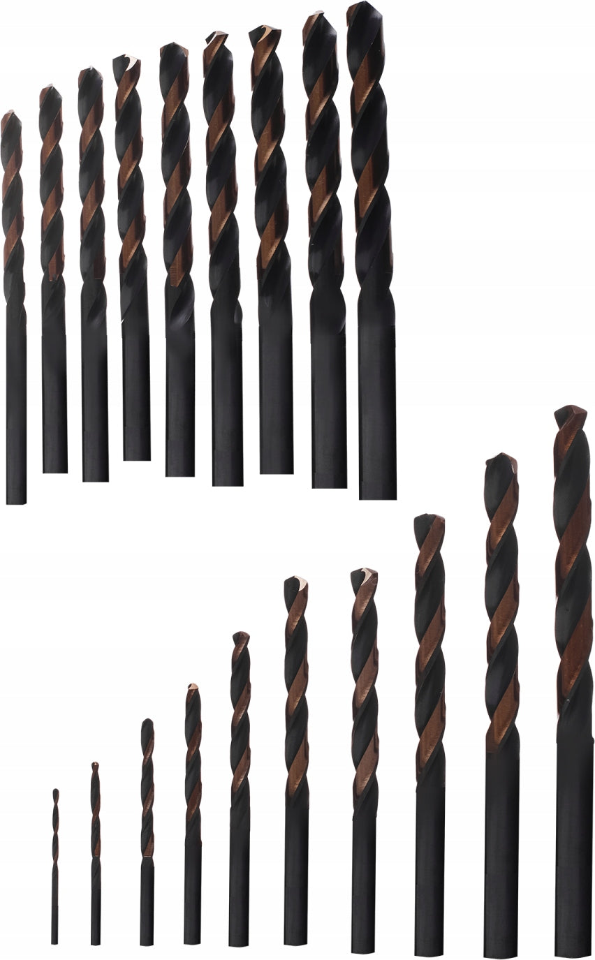 Set of drill bits for metal (1-10 mm) 19 pcs. STALCO PERFECT S-71839 Packaging status original