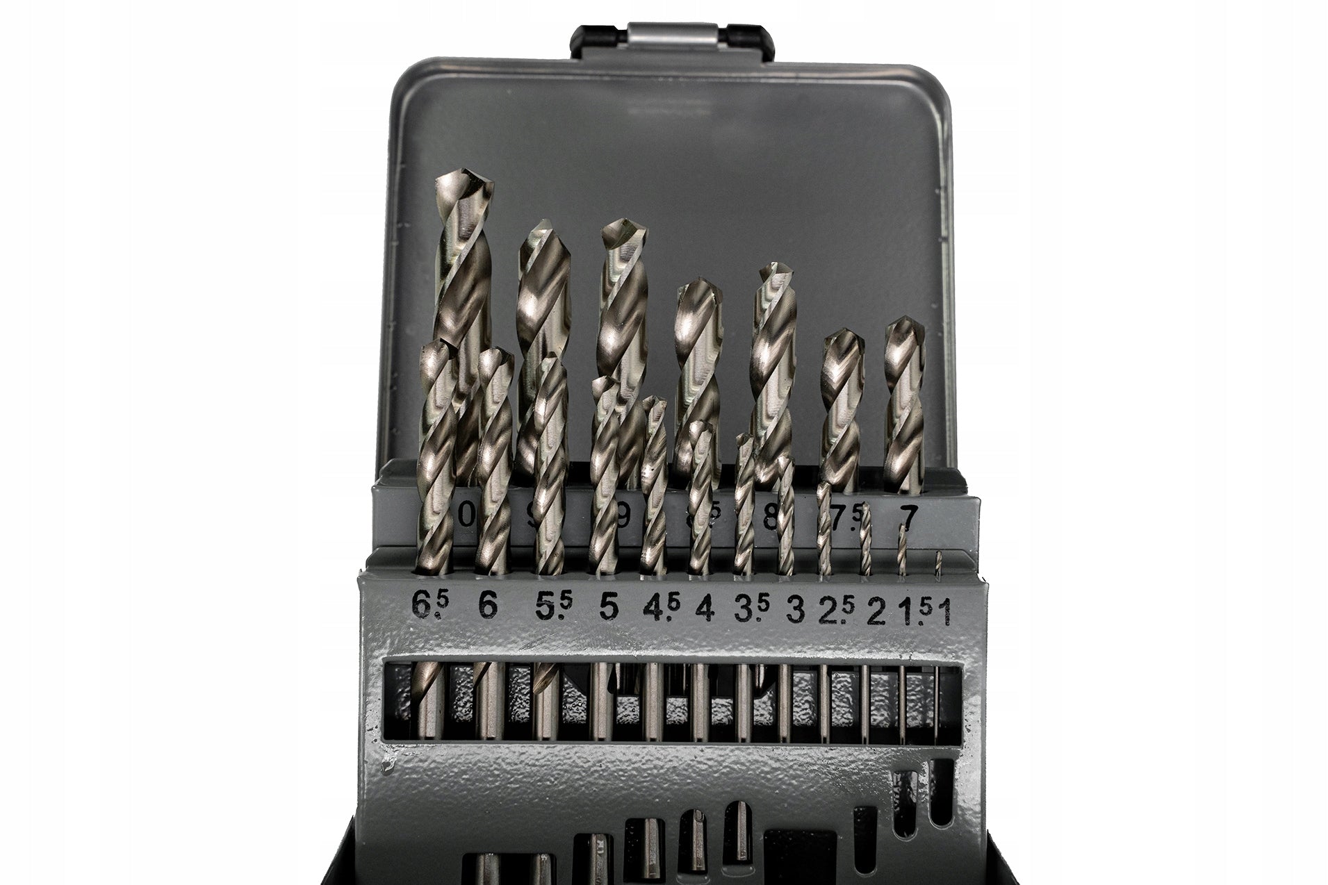 Set of drill bits for metal TEDIAM HSS 19 el. Mounting type cylindrical