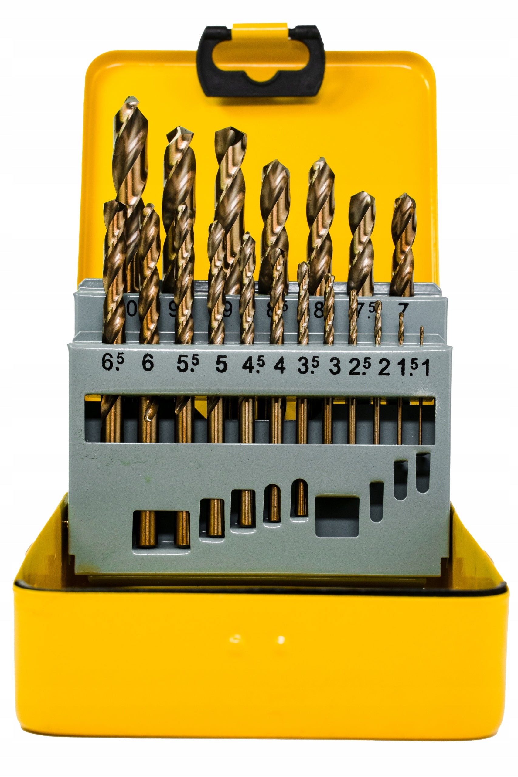 Set of drill bits for metal TEDIAM HSS Cobalt 19 el.