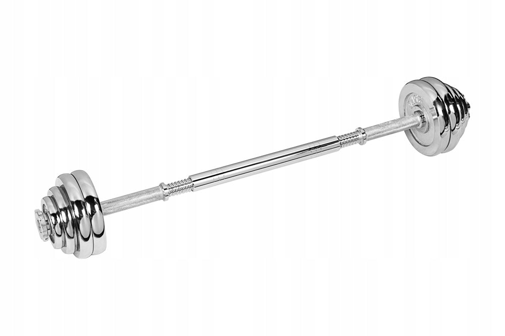 Set of dumbbells Alpin DB-20KG dumbbells 2x10 kg adjustable chrome suitcase Manufacturer code DB-20KG