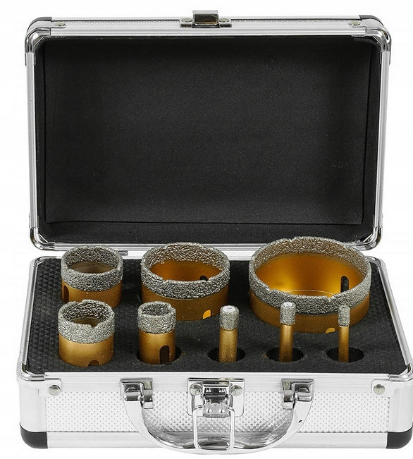Set of foraminifera for stoneware 8pcs 6-68mm M14 Packaging status original