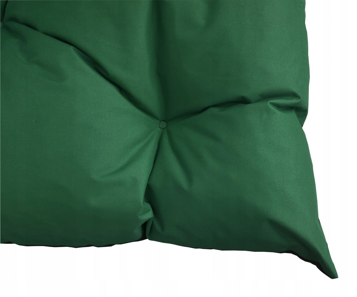 Set of garden cushions for pallets 120x80 + 120x40 wz. Bottle green Pillow length 120 cm