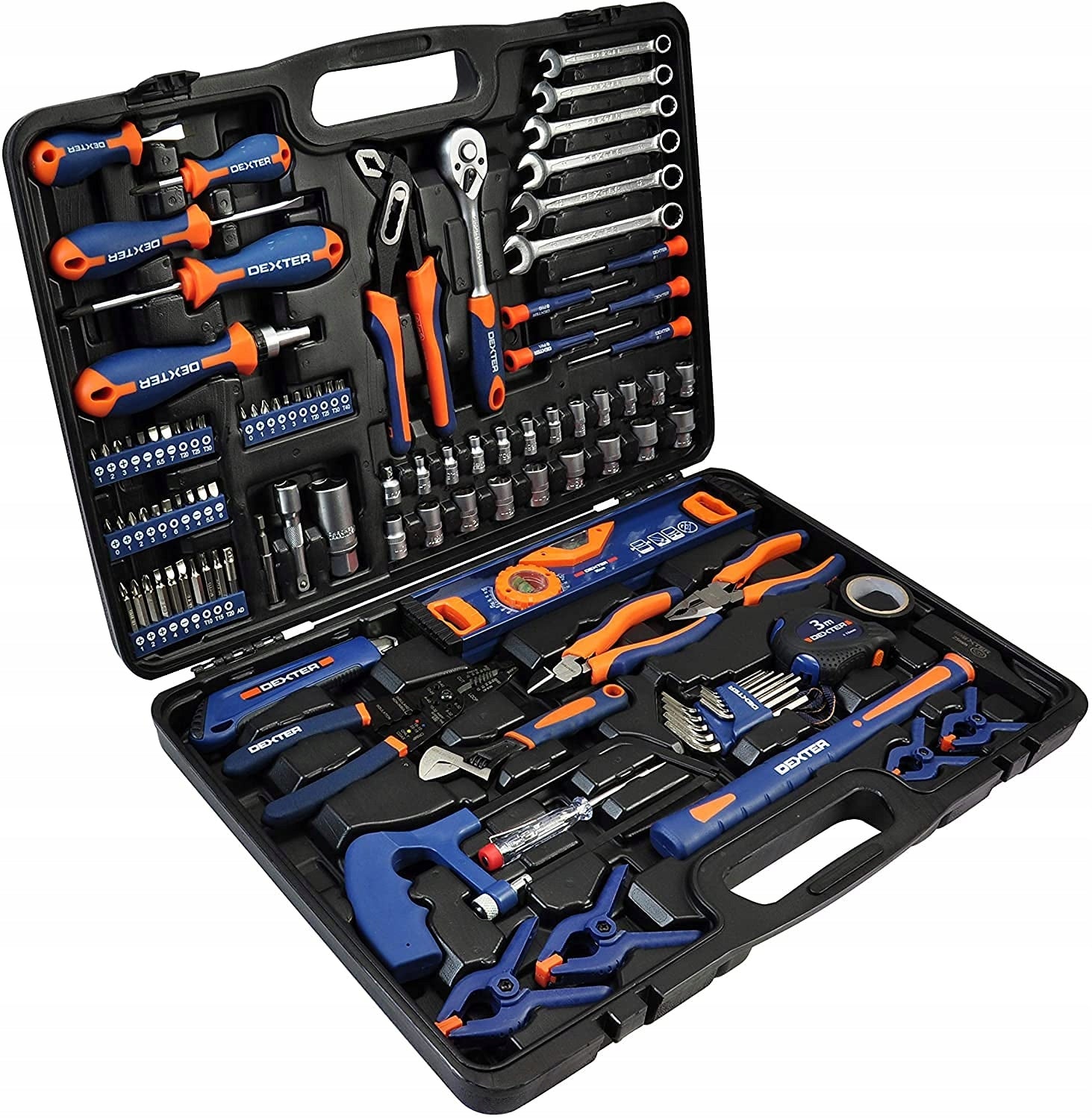 Set of hand tools 108 pcs Dexter Customs tariff code 82060000