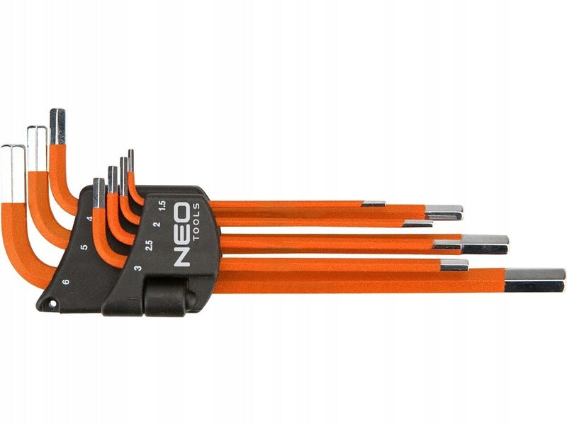 Set of hex keys NEO 09-517 1.5 - 6 mm