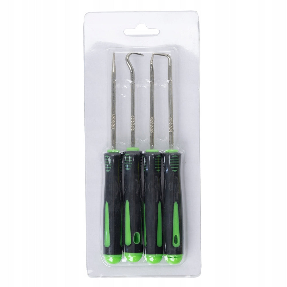 Set of hooks, awls, skewers, 165 mm, 4 pcs. Model H_04_GREEN