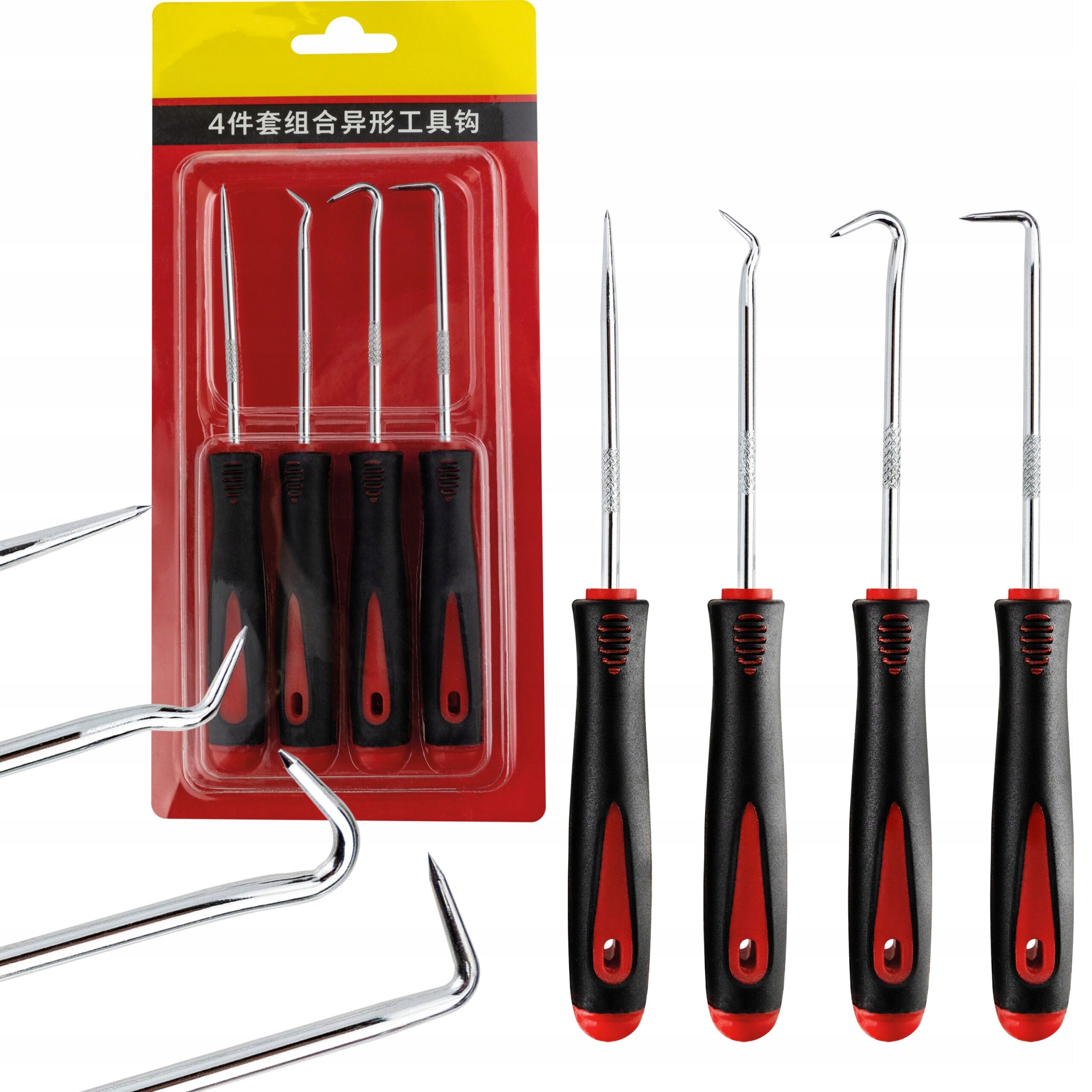Set of hooks with handle 4 pcs. hardened service hooks for repairs Manufacturer code SKUX107074