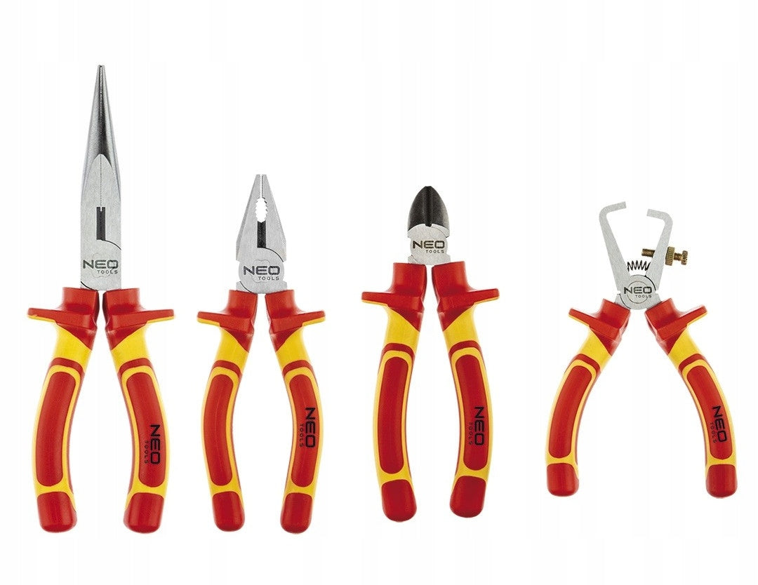 Set of insulated pliers 1000V 4 pcs NEO 01-236 Kind set