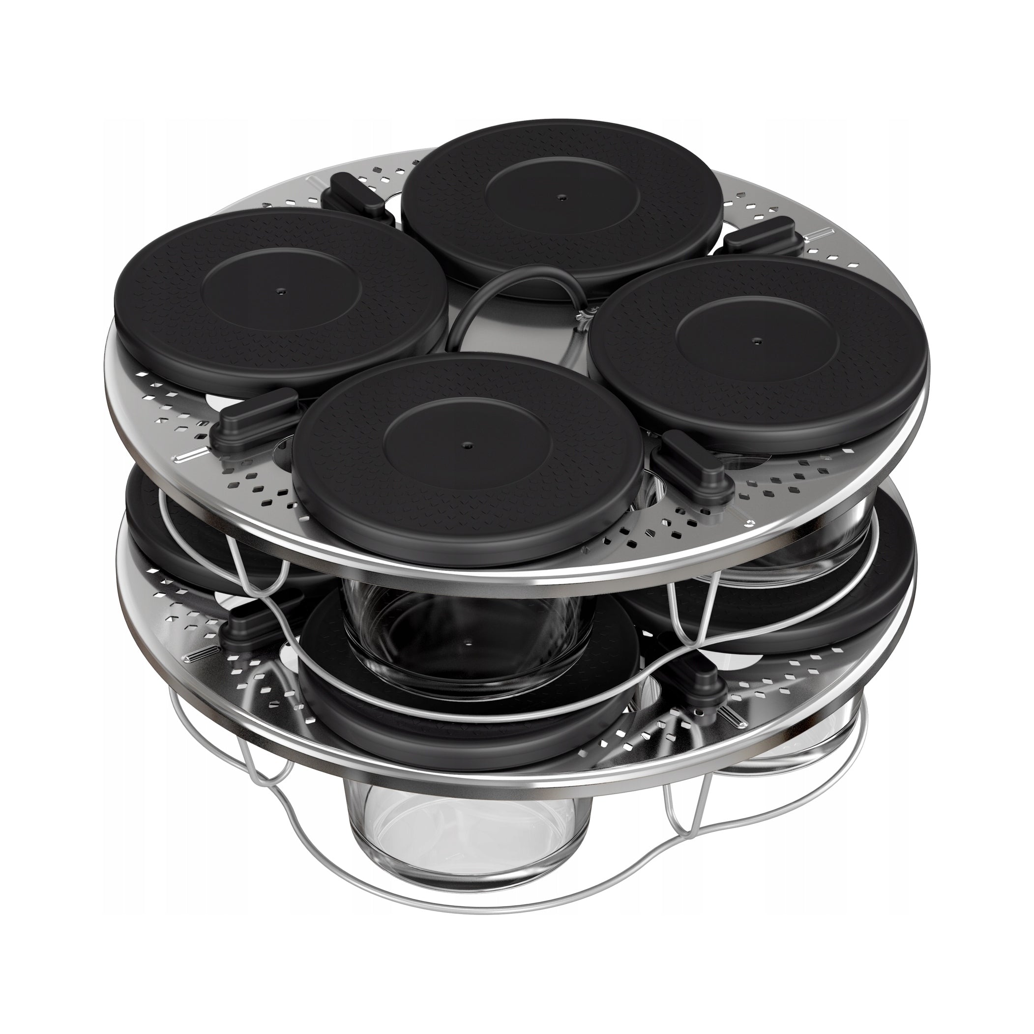 Set of jars for Tefal Cook4Me XA6140 8 pieces