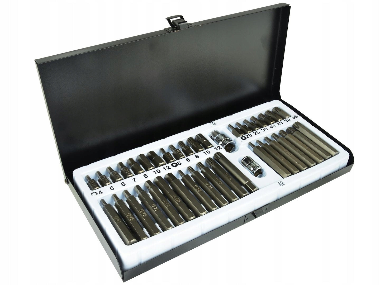 Set of keys GEKO torx CRV 40el. metal box Packaging status original
