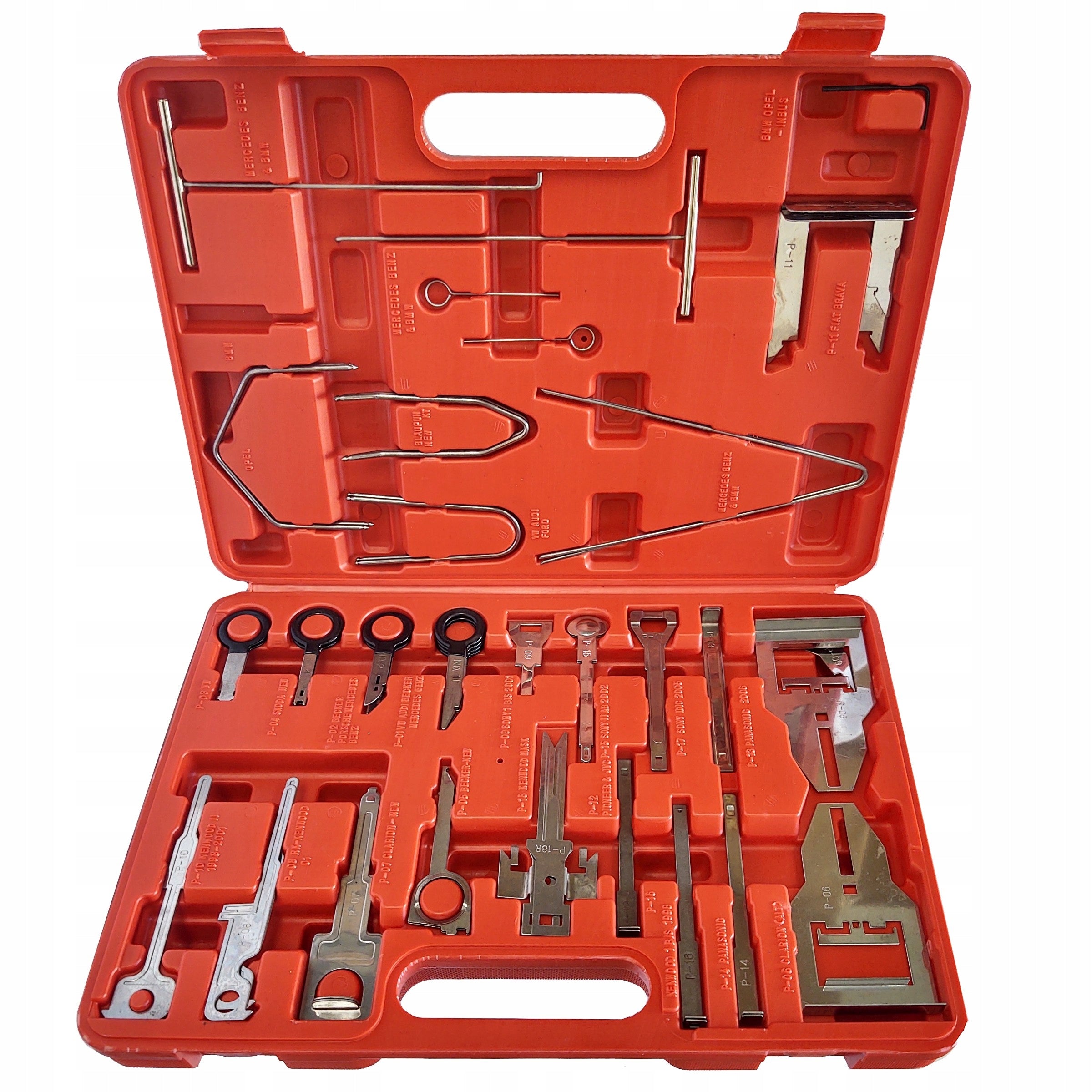 Set of keys for dismantling radio 52pcs Magma for dismantling radio receivers