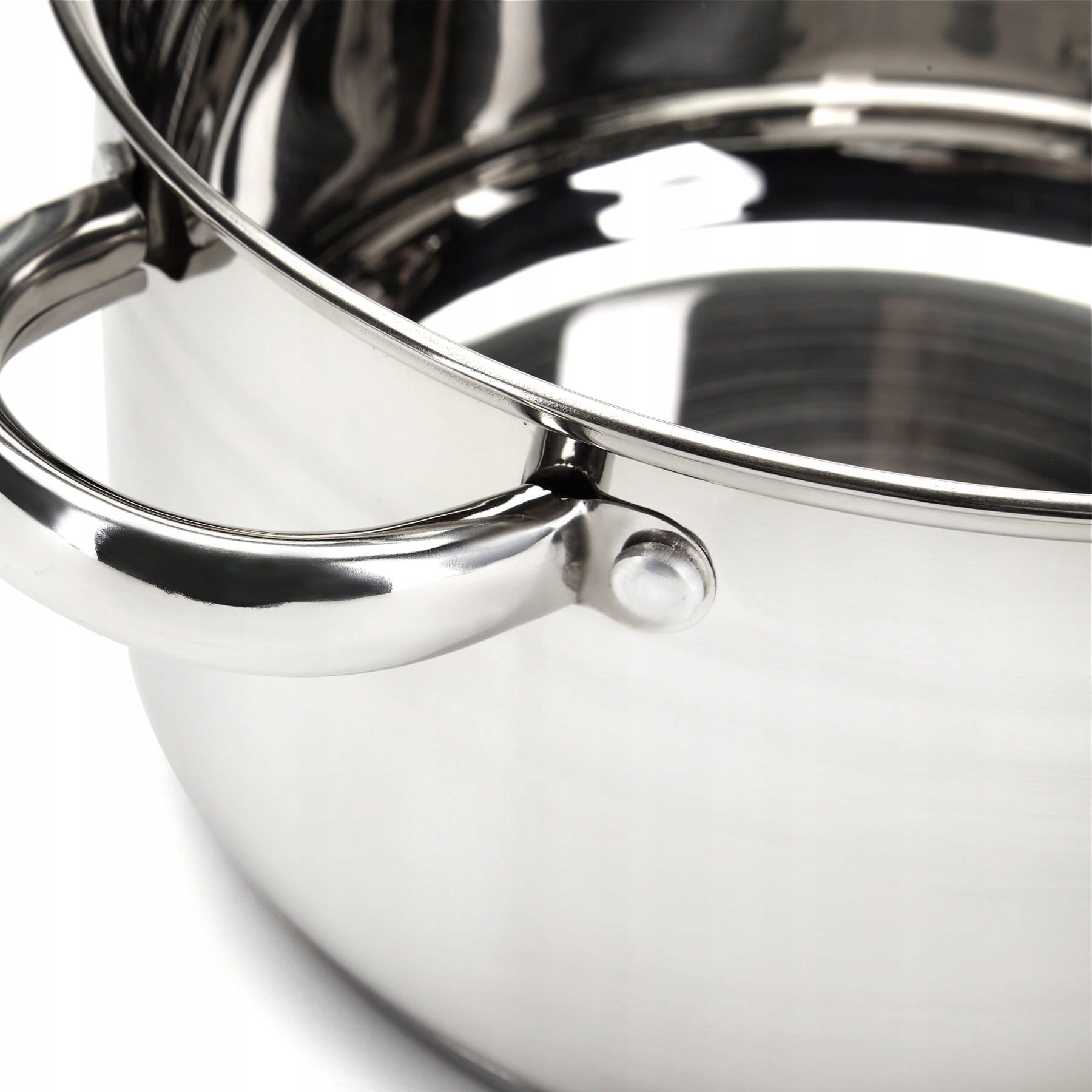 Set of kitchen pots and lids Florina Anter stainless steel 8 el. Brand Florina