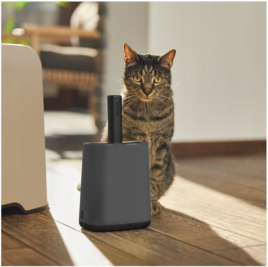 Set of litter spatula with stand and bags - order at the litter box cat Trade name Biala