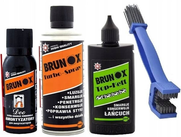 Set of lubricants FOR BIKE BRUNOX Top Kett DEO + SMART brush