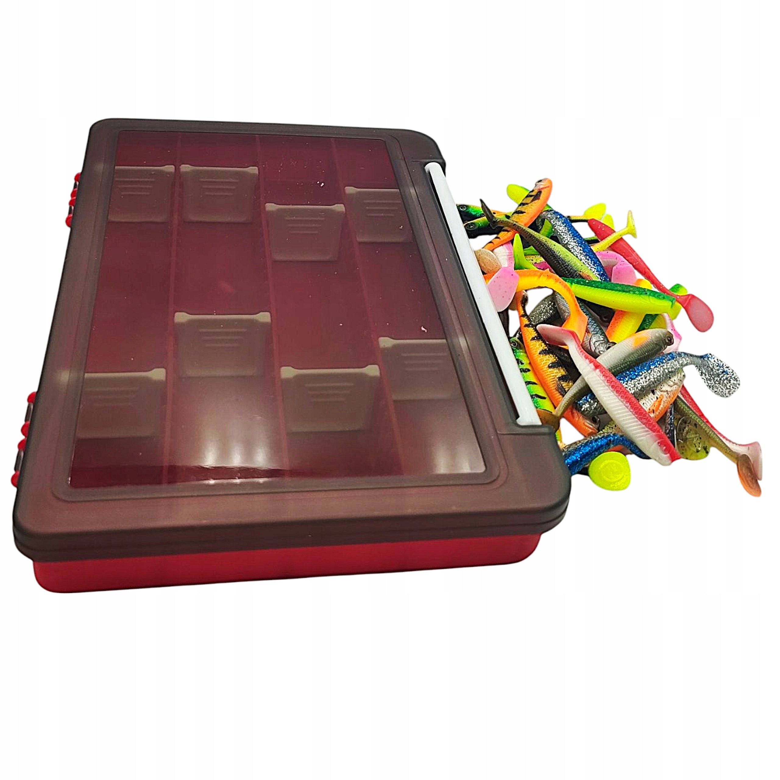 Set of lures for perch DAM Shadster and Ron Thompson 6,5cm + box Brand Dam