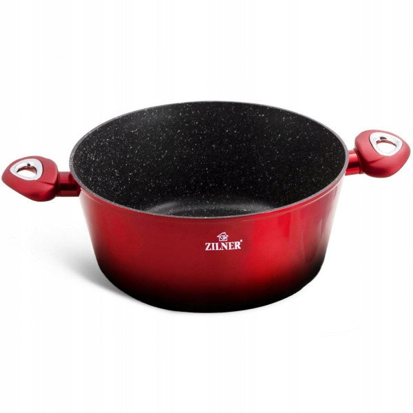 Set of marble pots ZILNER ZL-8520 15 el induction gas Brand Zilner