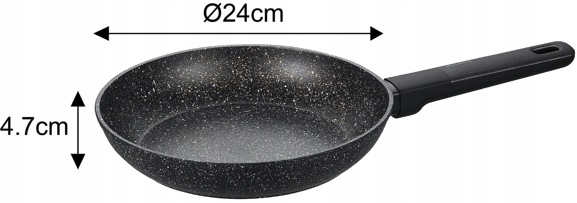 Set of marbled pots with non-stick coating 12-ele Induction GAS Number of items in the set 12