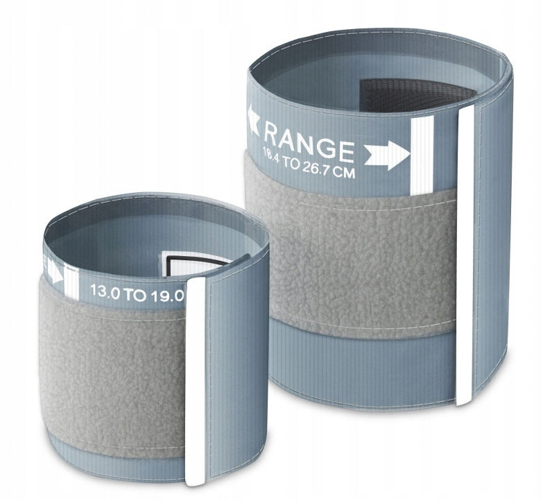 Set of pediatric cuffs for 2P clock blood pressure monitors