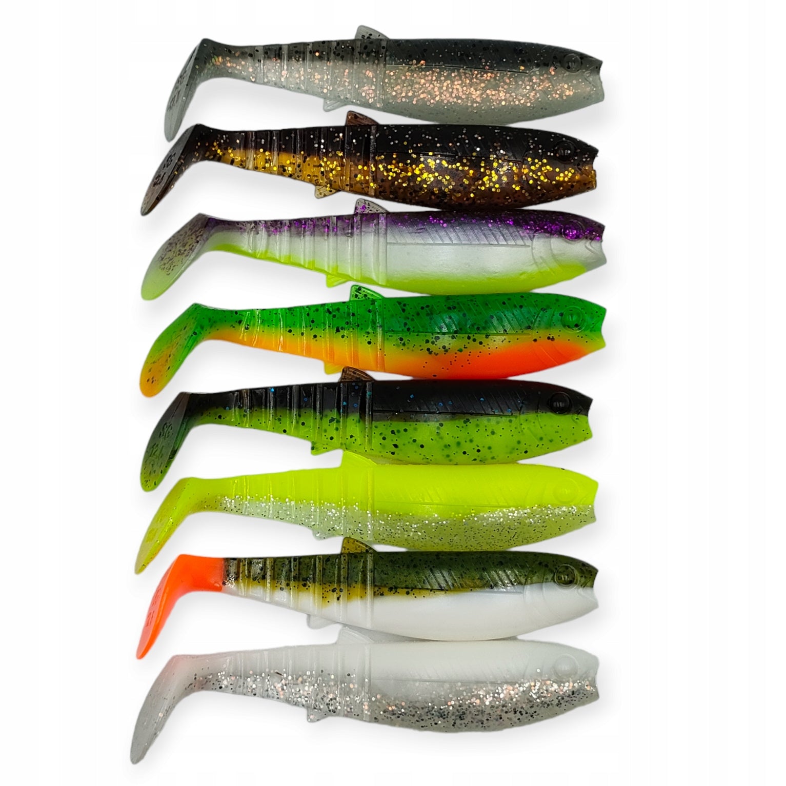 Set of pike hooves Cannibal Savage Gear 12,5cm 8pcs assorted colours