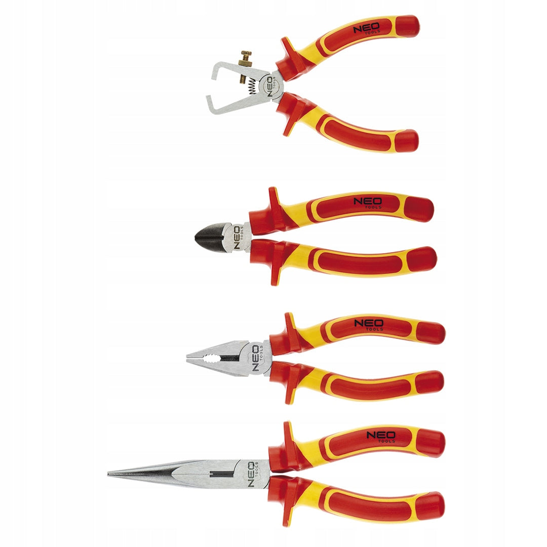 Set of pliers 1000V 4pcs NEO electrician pliers Brand NEO TOOLS