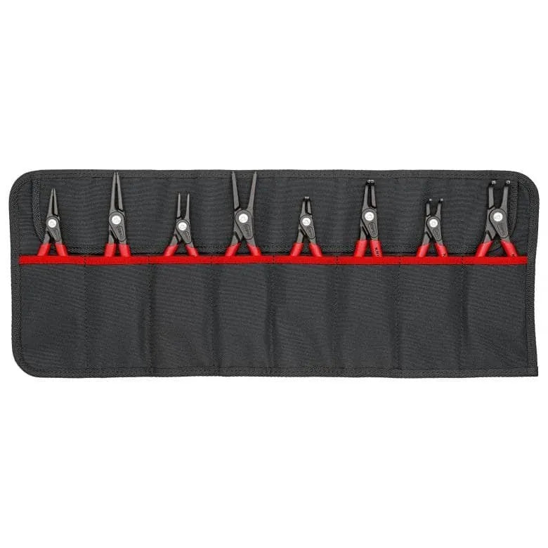 Set of pliers for settling rings 8 parts KNIPEX (001958V02) Packaging status original