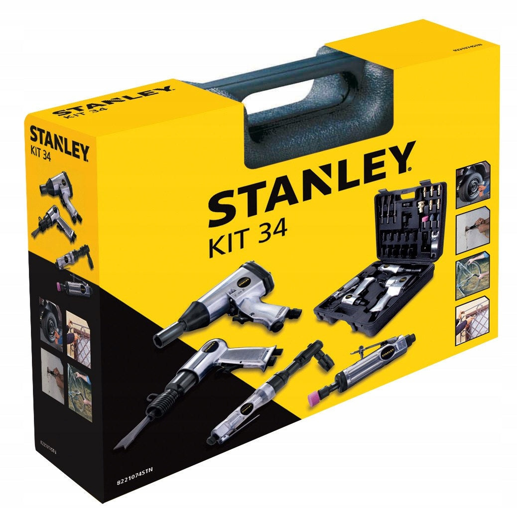 Set of pneumatic tools Stanley 8221074STN Brand Stanley