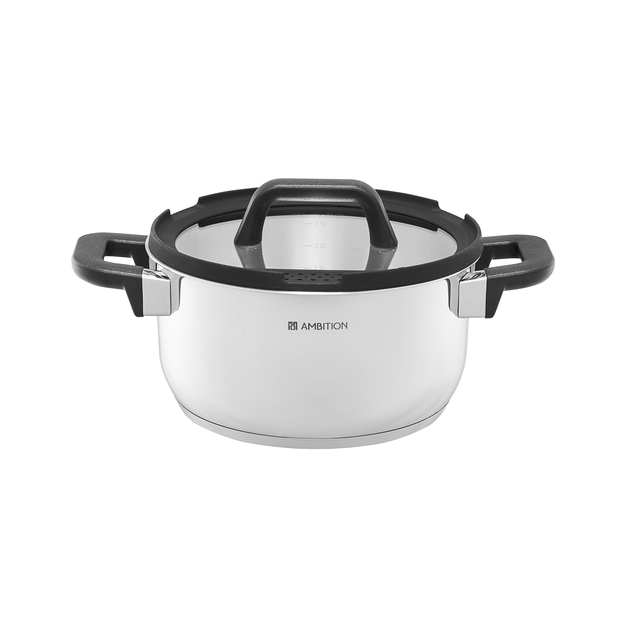 Set of pots Ambition Espero stainless steel 7 el. Brand Ambition