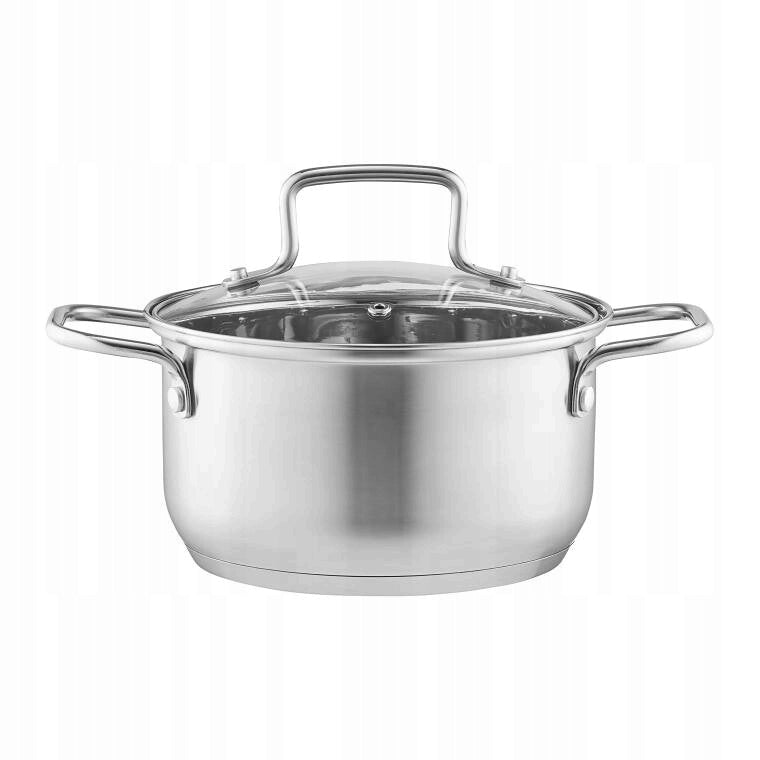 Set of pots Ambition Hugo stainless steel 8 el. Number of items in the set 8
