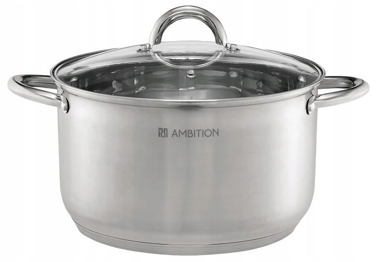 Set of pots Ambition Solar stainless steel 6 el. Number of items in the set 6
