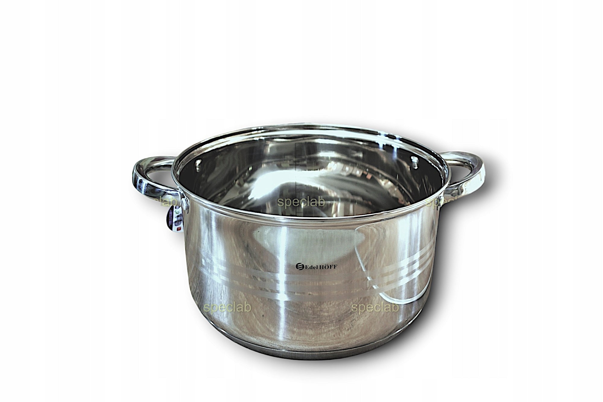 Set of pots Edel-hoff stainless steel 12 el. Color silver