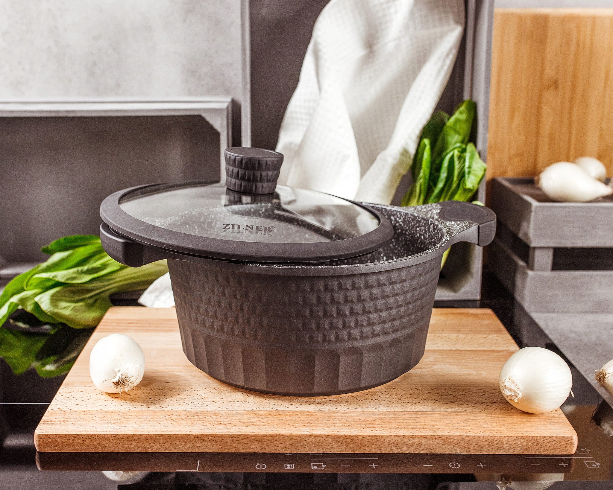 Set of pots Edenberg EB-9186 aluminium 10 el. Line EDENBERG EB-9186