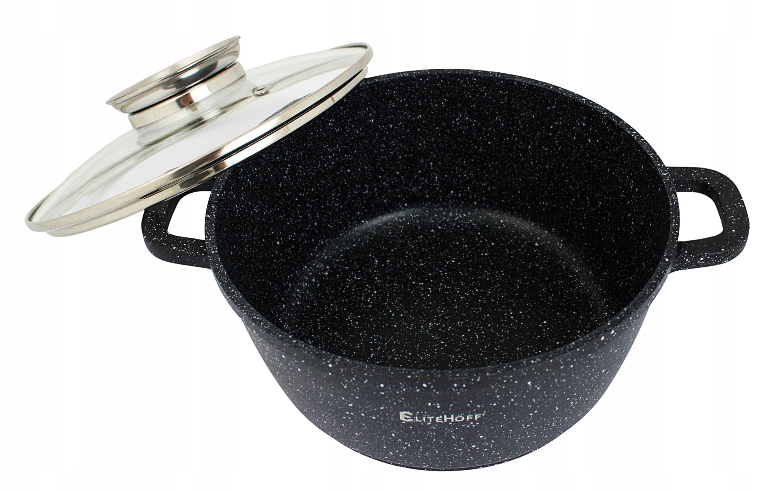 Set of pots Elitehoff PREMIUM aluminium 9 el. Brand Elitehoff