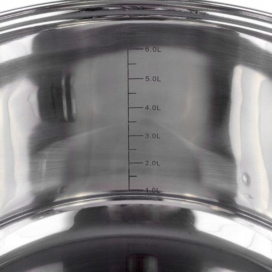 Set of pots Florina Claude stainless steel 8 el. Material stainless steel