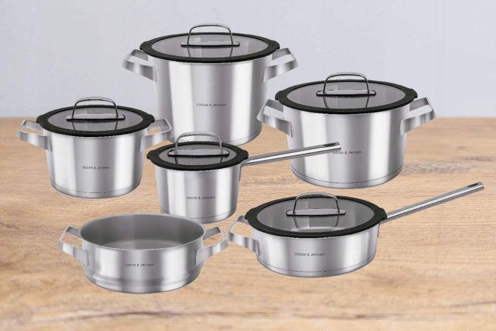 Set of pots GÖTZE & JENSEN Denver CS701 11 elements set Manufacturer code CS701