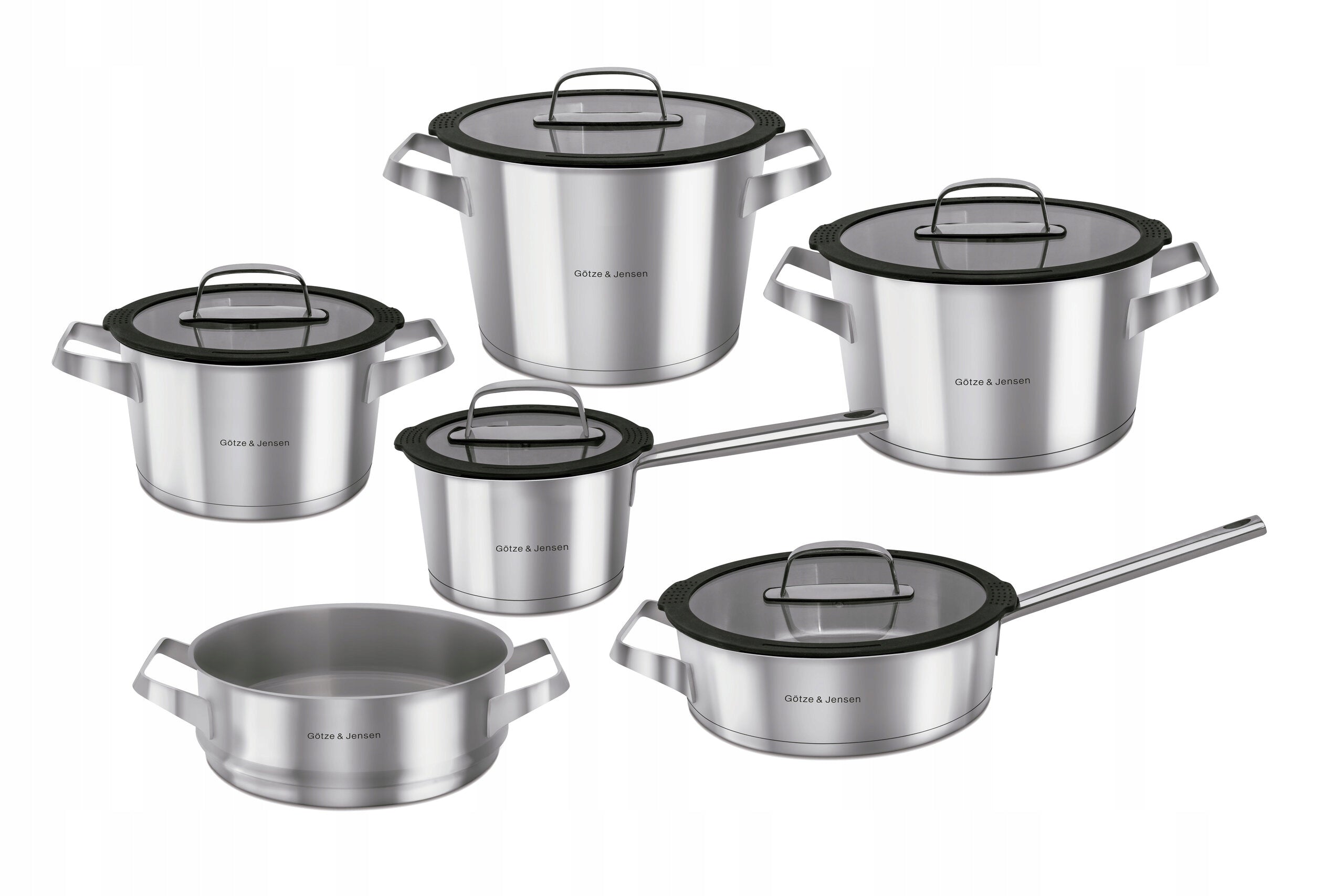 Set of pots GÖTZE & JENSEN Denver CS701 11 elements set