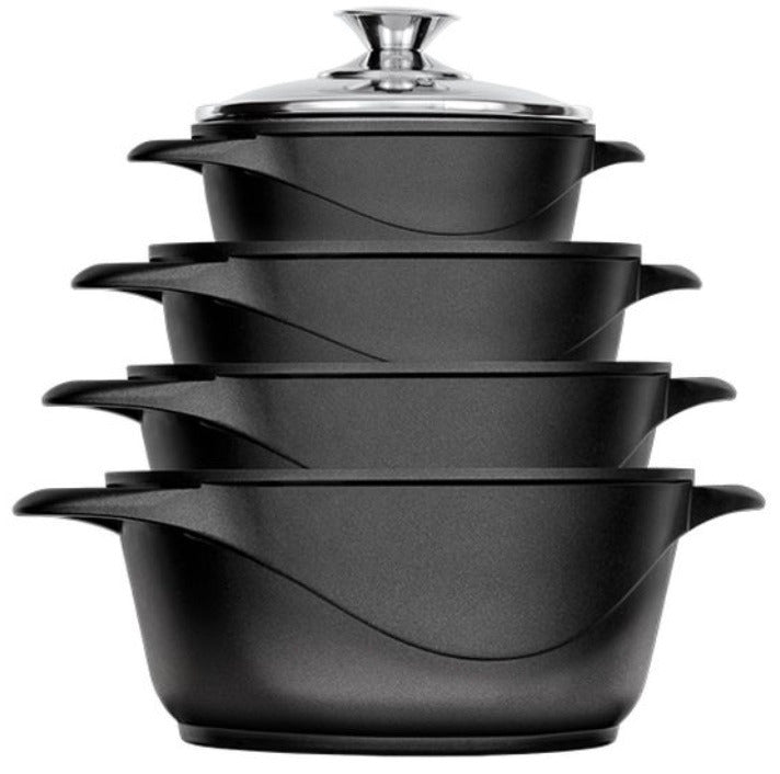 Set of pots SMILE MGK-12 10elements Induction Line Smile