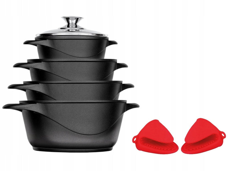 Set of pots SMILE MGK-12 10elements Induction