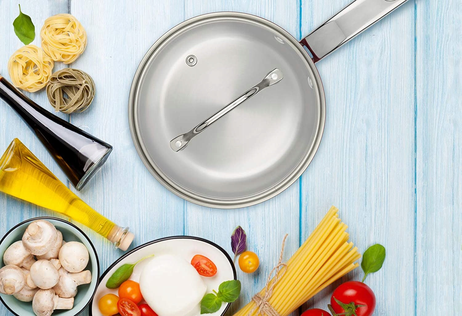 Set of pots Tefal Intuition B864SA74 stainless steel 10 el. Packaging status original