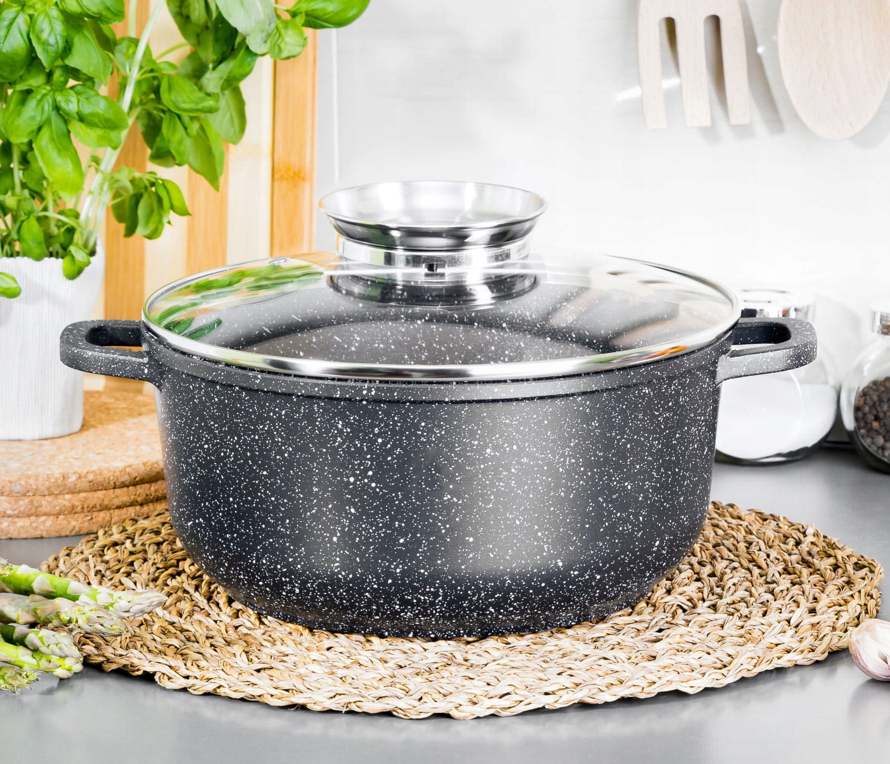 Set of pots Zillner PREMIUM aluminium 12 el. Material aluminum